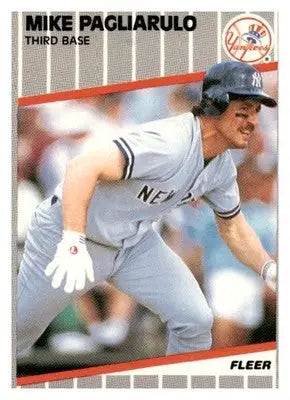 1989 Fleer #262 Mike Pagliarulo - Baseball Card Single