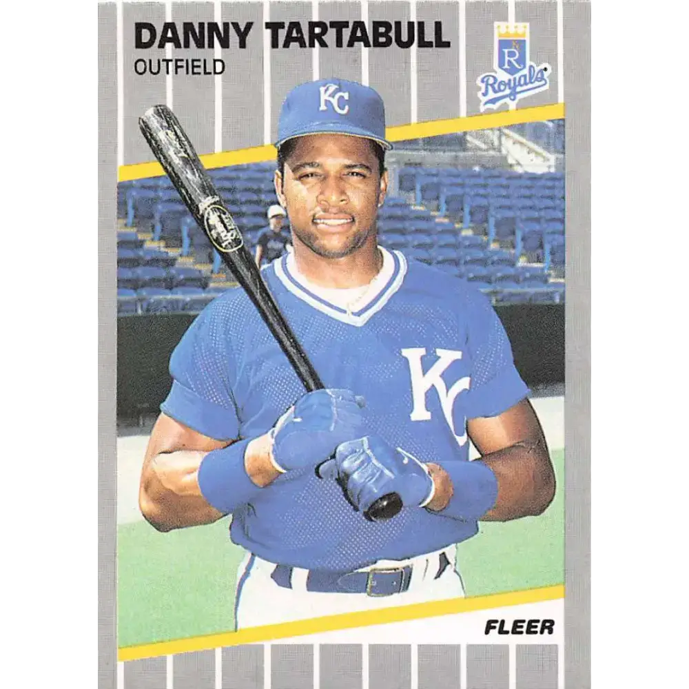 1989 Fleer #295 Danny Tartabull EX Excellent Kansas City Royals Baseball Card