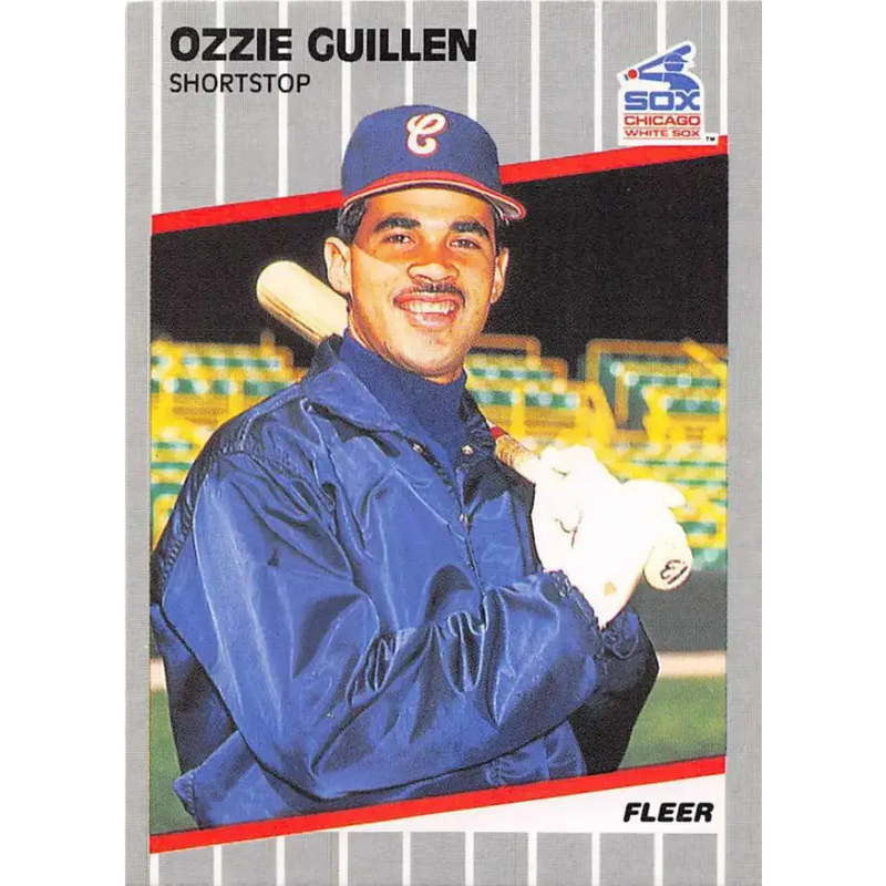 1989 Fleer #497 Ozzie Guillen EX Excellent Chicago White Sox Baseball Card