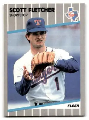 1989 Fleer #518 Scott Fletcher