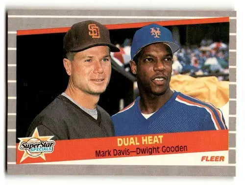 1989 Fleer Baseball Trading Card featuring Dwight Gooden SSS San Diego Padres