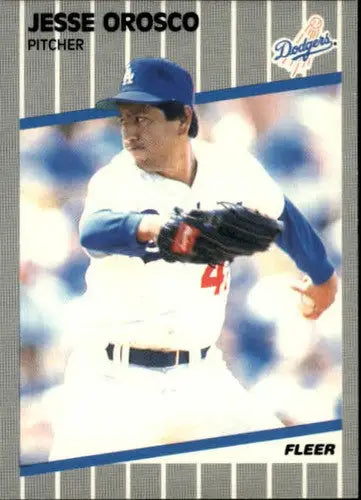 1989 Fleer #68 Jesse Orosco NM-MT Dodgers - Baseball Card Single