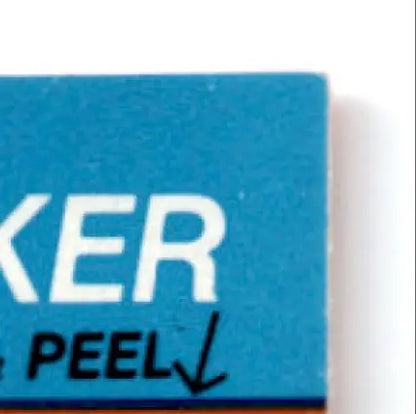 Blue and orange Baltimore Orioles team stickers packaging with white text for collectible fans