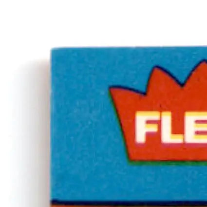 Blue and red textured eraser with crown shape, Baltimore Orioles team stickers accessory