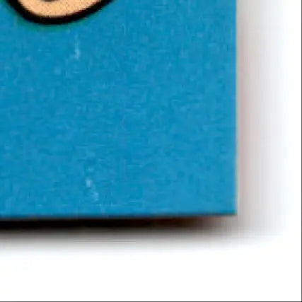 Bottom right corner of a Baltimore Orioles team sticker on the 1989 Fleer AL Orioles team stickers set