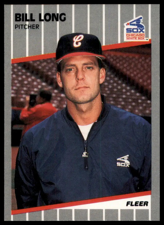 1989 Fleer Bill Long 501 Chicago White Sox NM - Baseball Card Single