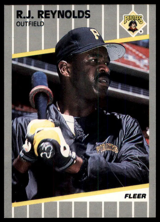 1989 Fleer R.J. Reynolds 219 Pittsburgh Pirates NM - Baseball Card Single