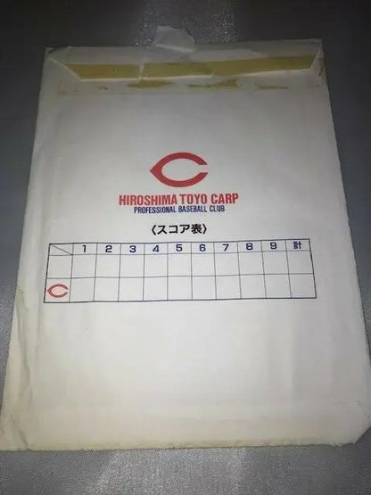 1989 Hiroshima Toyo Carp Japan Team Issue JPCL Card Set Packet Kawaguchi Shoda