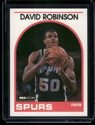 1989 NBA Hoops David Robinson #310 Basketball - Basketball Card Single