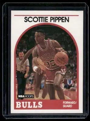 1989 NBA Hoops Scottie Pippen #244 Basketball - Basketball Card Single