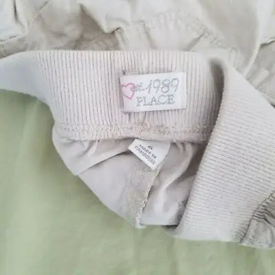 Tan ribbed waist shorts for girls in size 6 from 1989 Place Girl’s Cream Shorts collection