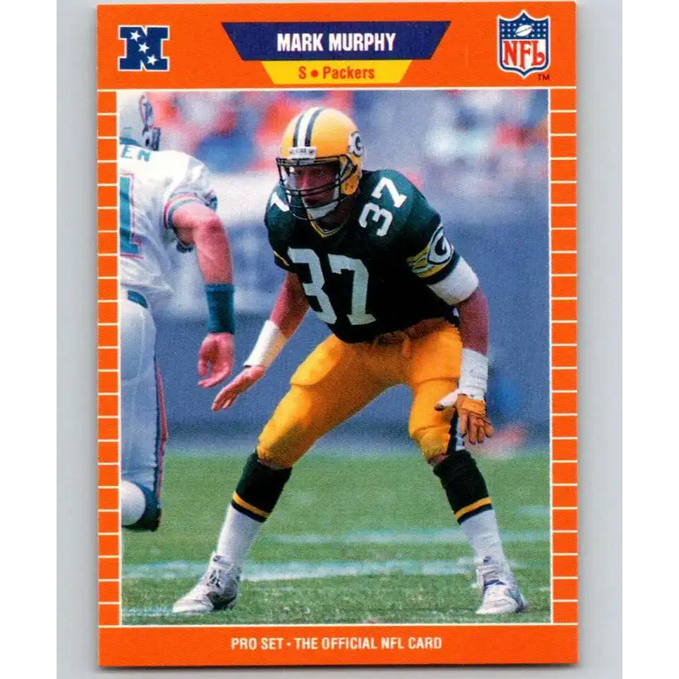 1989 Pro Set #134 Mark Murphy NM-MT Green Bay Packers Football Card