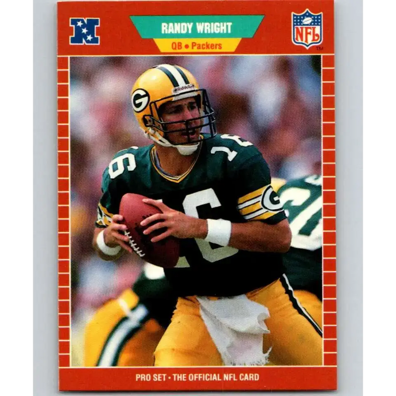 1989 Pro Set #138 Randy Wright NM-MT Green Bay Packers Football Card - Football Card Single