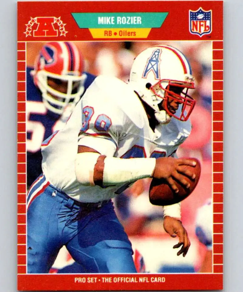 1989 Pro Set #152 Mike Rozier EX Excellent Houston Oilers Football Card - Football Card Single