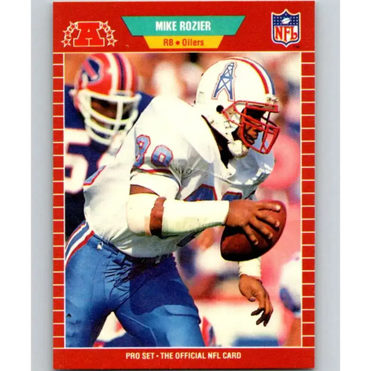 1989 Pro Set #152 Mike Rozier NM-MT Houston Oilers Football Card