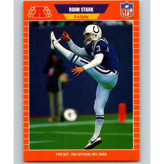 1989 Pro Set #164 Rohn Stark NM-MT Indianapolis Colts Football Card