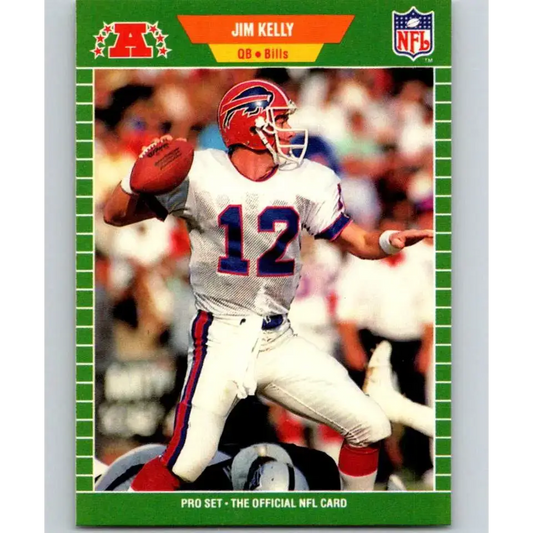 1989 Pro Set #22 Jim Kelly NM-MT Buffalo Bills Football Card
