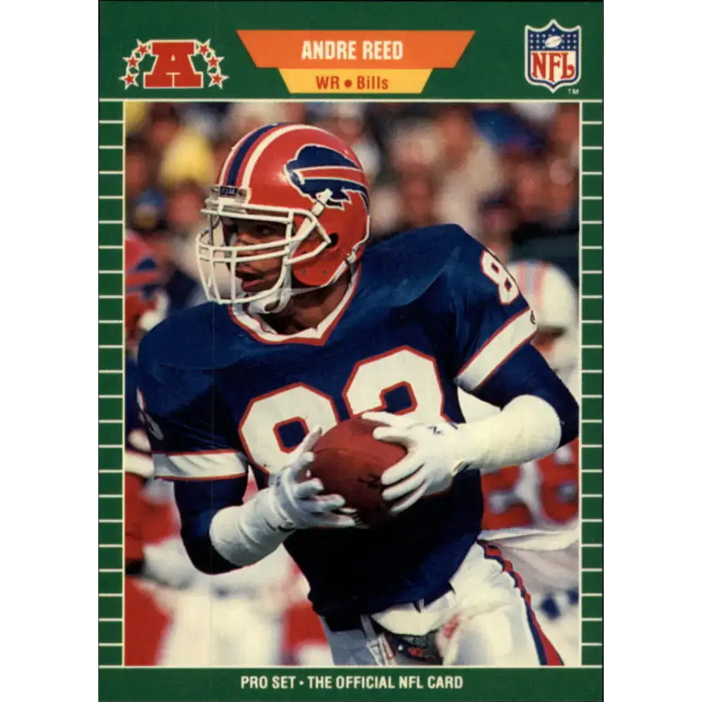 1989 Pro Set #26 Andre Reed NM-MT Buffalo Bills Football Card - Football Card Single