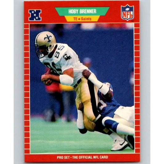 1989 Pro Set #262 Hoby Brenner NM-MT New Orleans Saints Football Card