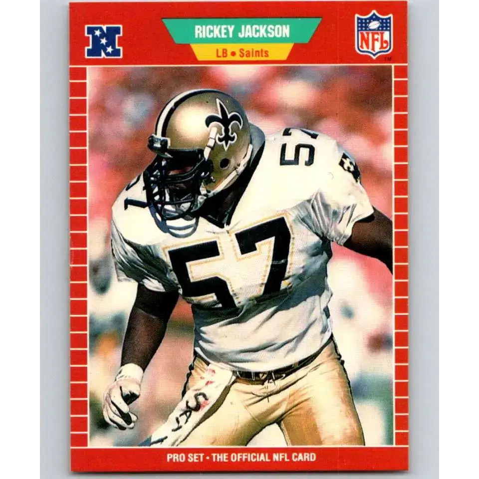 1989 Pro Set #270 Rickey Jackson NM-MT New Orleans Saints Football Card