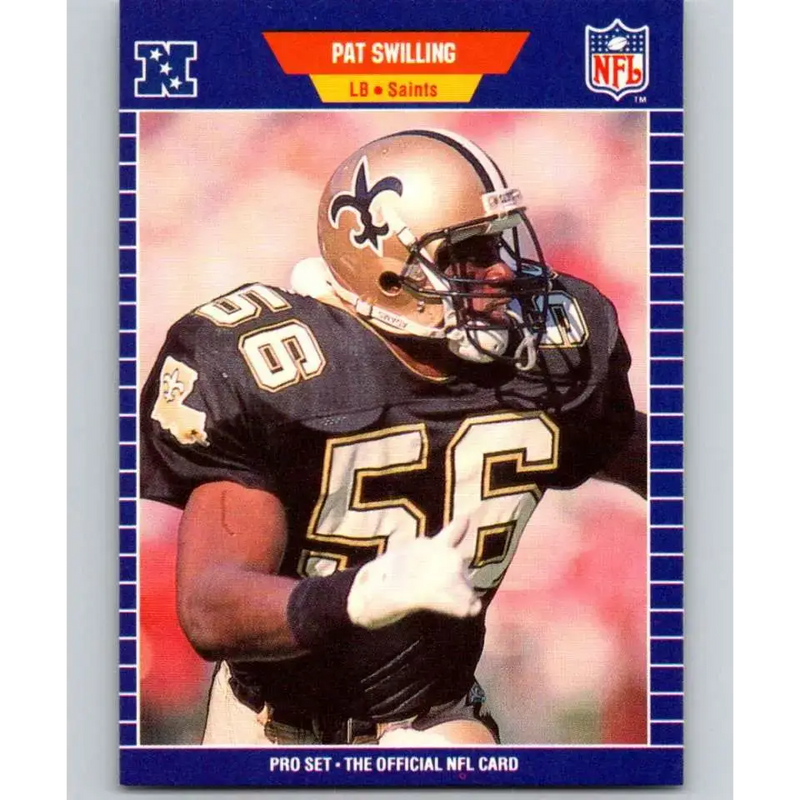 1989 Pro Set #276 Pat Swilling NM-MT New Orleans Saints Football Card - Football Card Single