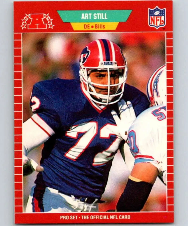 1989 Pro Set #30 Art Still EX Excellent Buffalo Bills Football Card - Football Card Single
