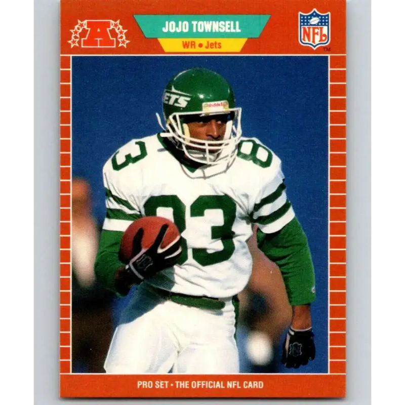 1989 Pro Set #309 Jo Jo Townsell NM-MT New York Jets Football Card - Football Card Single