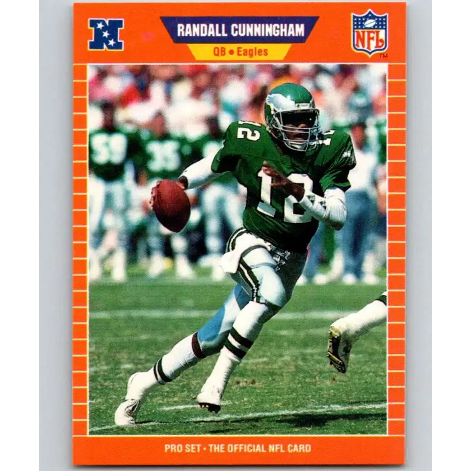 1989 Pro Set #315 Randall Cunningham NM-MT Philadelphia Eagles Football Card