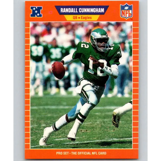 1989 Pro Set #315 Randall Cunningham NM-MT Philadelphia Eagles Football Card