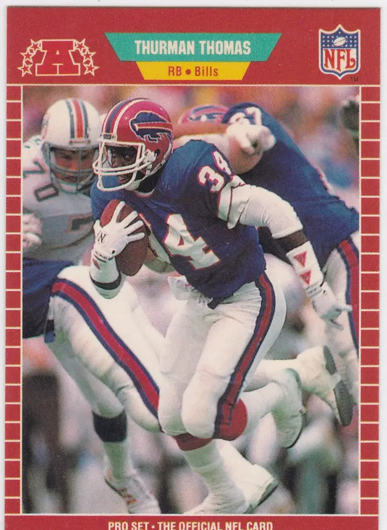 1989 Pro Set #32 Thurman Thomas Buffalo Bills - Football Card Single