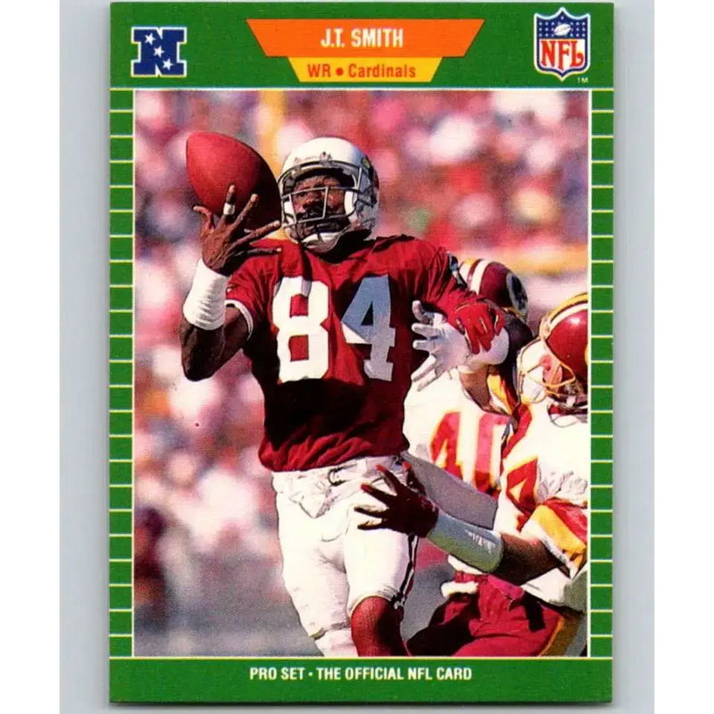 1989 Pro Set #339 J.T. Smith NM-MT Phoenix Cardinals Football Card - Football Card Single