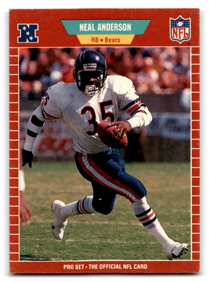 1989 Pro Set #35 Neal Anderson - Football Card Single
