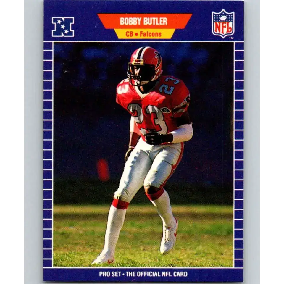 1989 Pro Set #4 Bobby Butler NM-MT Atlanta Falcons Football Card
