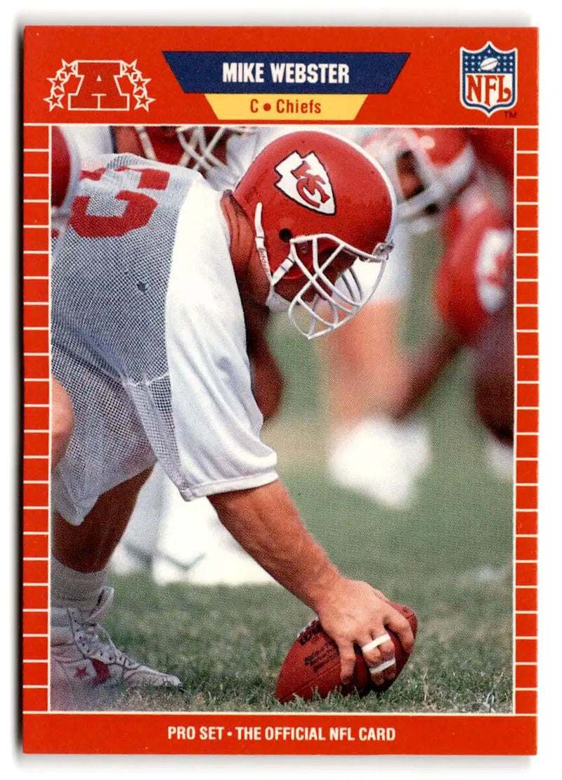 1989 Pro Set #459 Mike Webster - Football Card Single