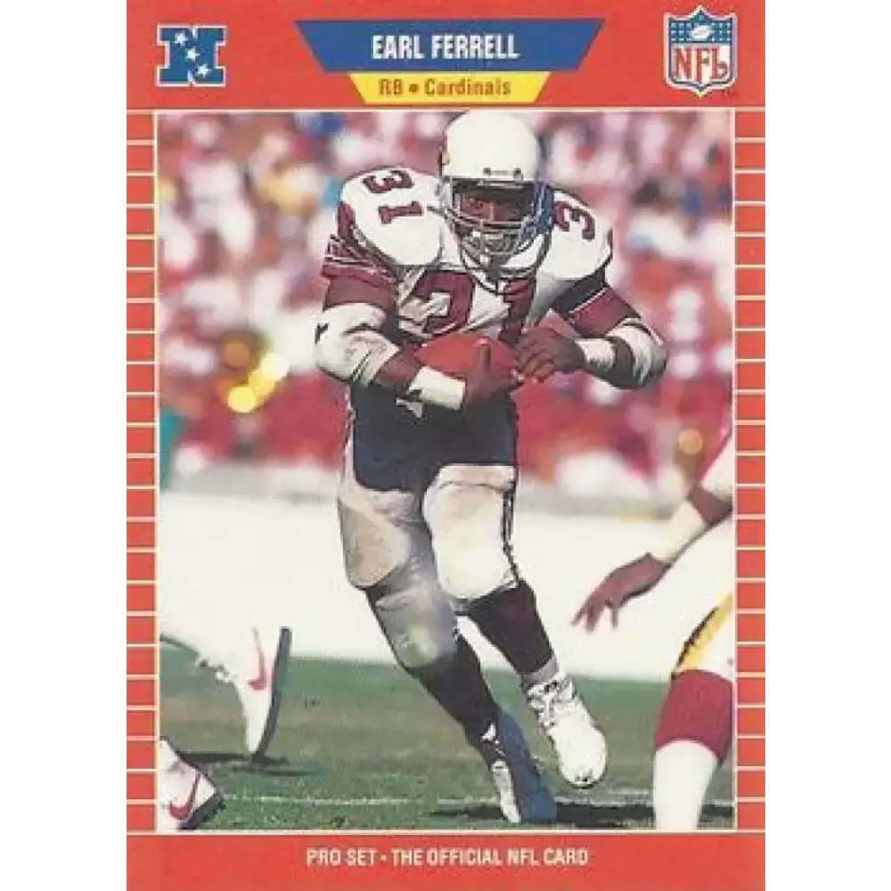 1989 Pro Set #475 Earl Ferrell NM-MT Phoenix Cardinals Football Card
