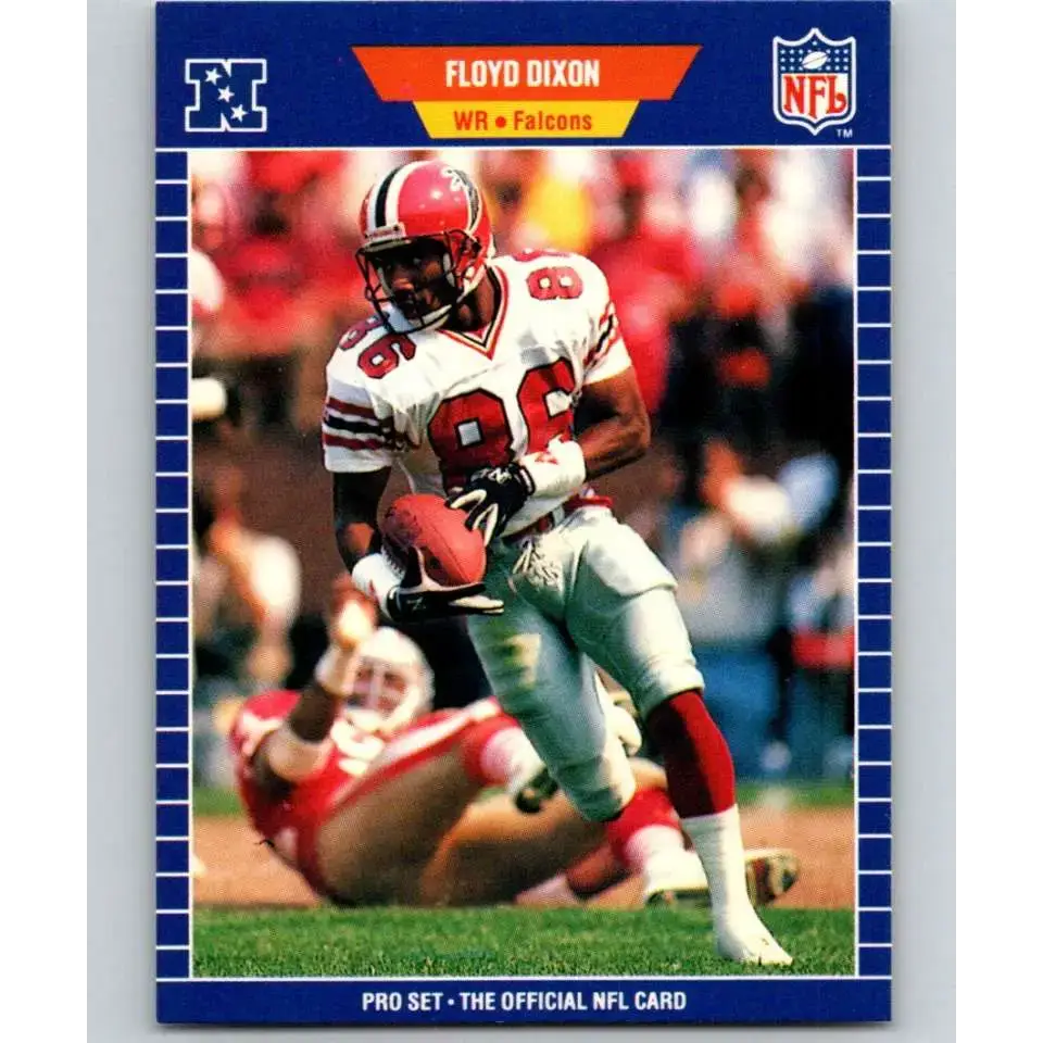 1989 Pro Set #7 Floyd Dixon NM-MT Atlanta Falcons Football Card - Football Card Single