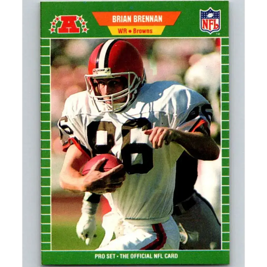 1989 Pro Set #73 Brian Brennan NM-MT Cleveland Browns Football Card