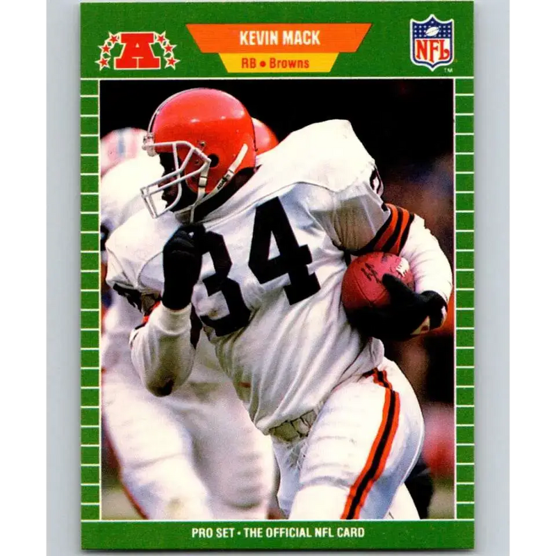 1989 Pro Set #79 Kevin Mack NM-MT Cleveland Browns Football Card - Football Card Single