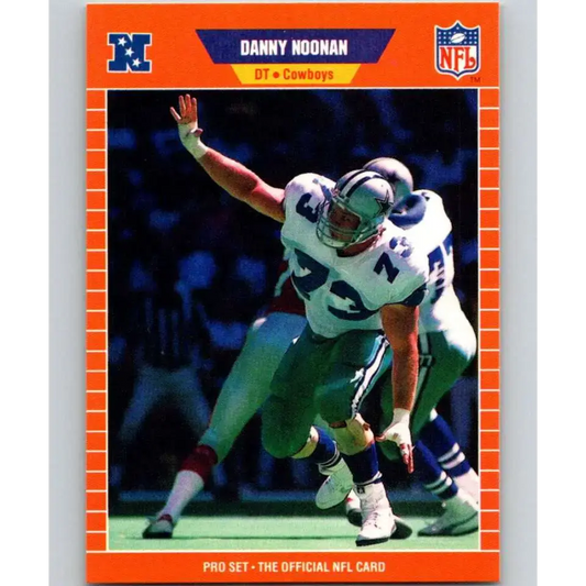 1989 Pro Set #94 Danny Noonan NM-MT RC Rookie Dallas Cowboys Football Card
