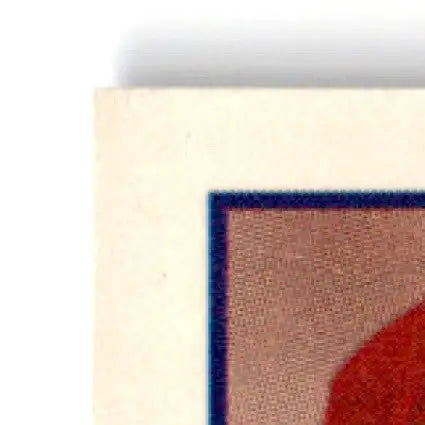 Vintage football Jerry Rice 1989 Pro Set card corner with blue border and red element