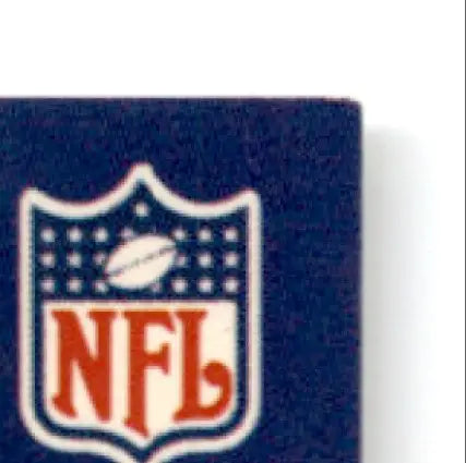 NFL shield logo on dark blue background in 1989 Pro Set Football Jerry Rice product