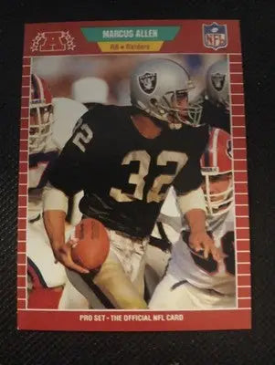 1989 Pro Set - Marcus Allen #182. Raiders. NRMT+