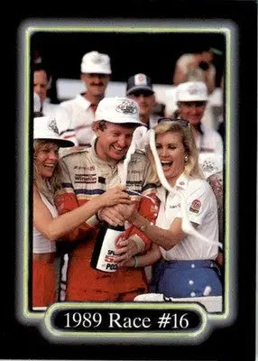 1989 Race #16 - 1990 Maxx - #184 - Racing - Racing Card Single