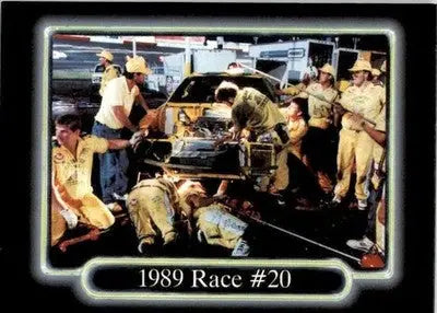 1989 Race #20 - 1990 Maxx - #188 - Racing - Racing Card Single