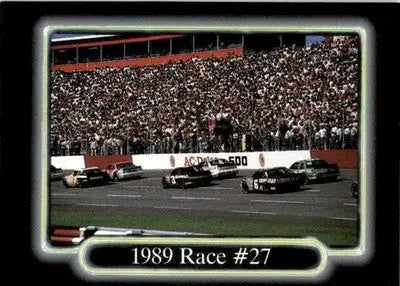 1989 Race #27 - 1990 Maxx - #195 - Racing - Racing Card Single