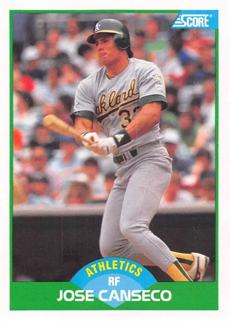 1989 Score #1 Jose Canseco NM-MT Oakland Athletics Baseball Card - Baseball Card Single
