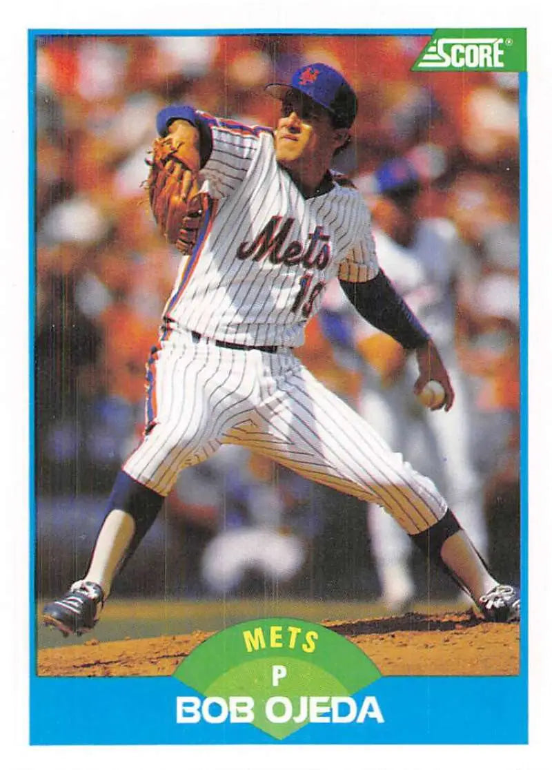 1989 Score #116 Bob Ojeda NM-MT Mets ID:80301 - Baseball Card Single