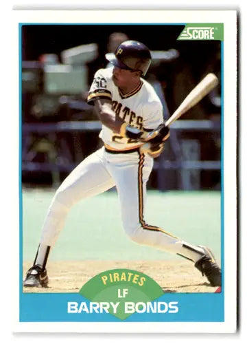 1989 Score #127 Barry Bonds EX Excellent Pirates ID:66826 - Baseball Card Single