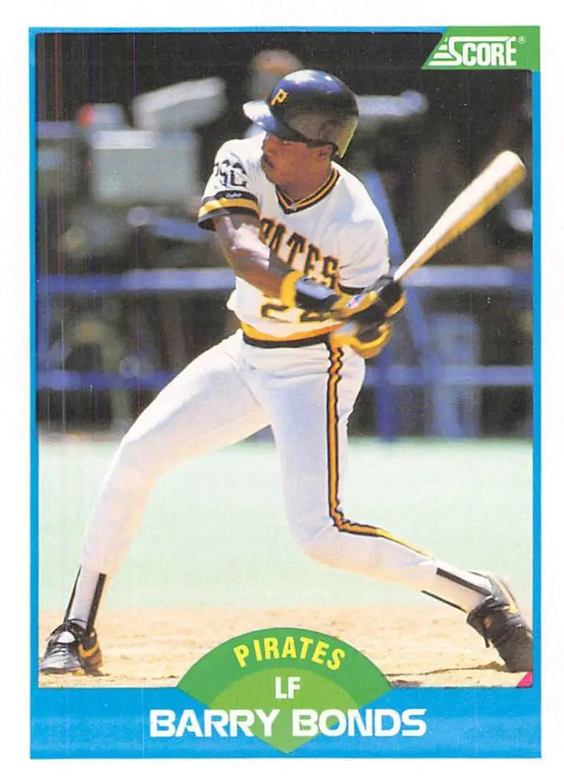 1989 Score #127 Barry Bonds NM-MT Pittsburgh Pirates Baseball Card - Baseball Card Single