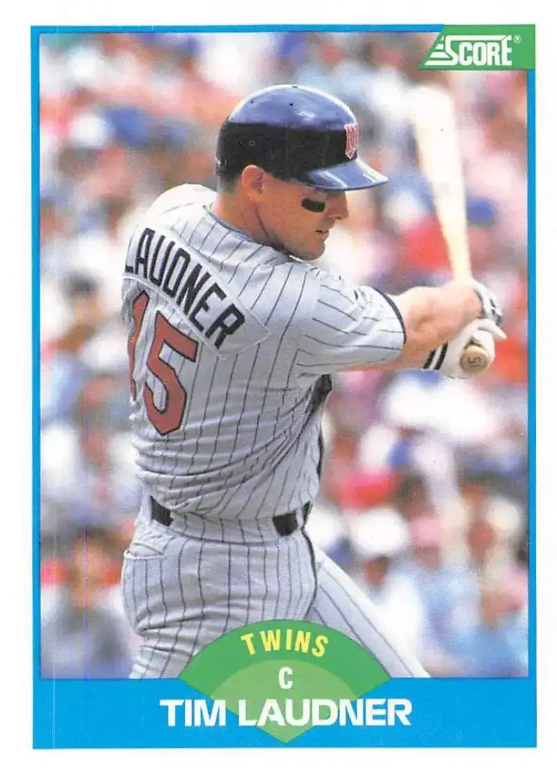 1989 Score #134 Tim Laudner NM-MT Twins ID:80519 - Baseball Card Single
